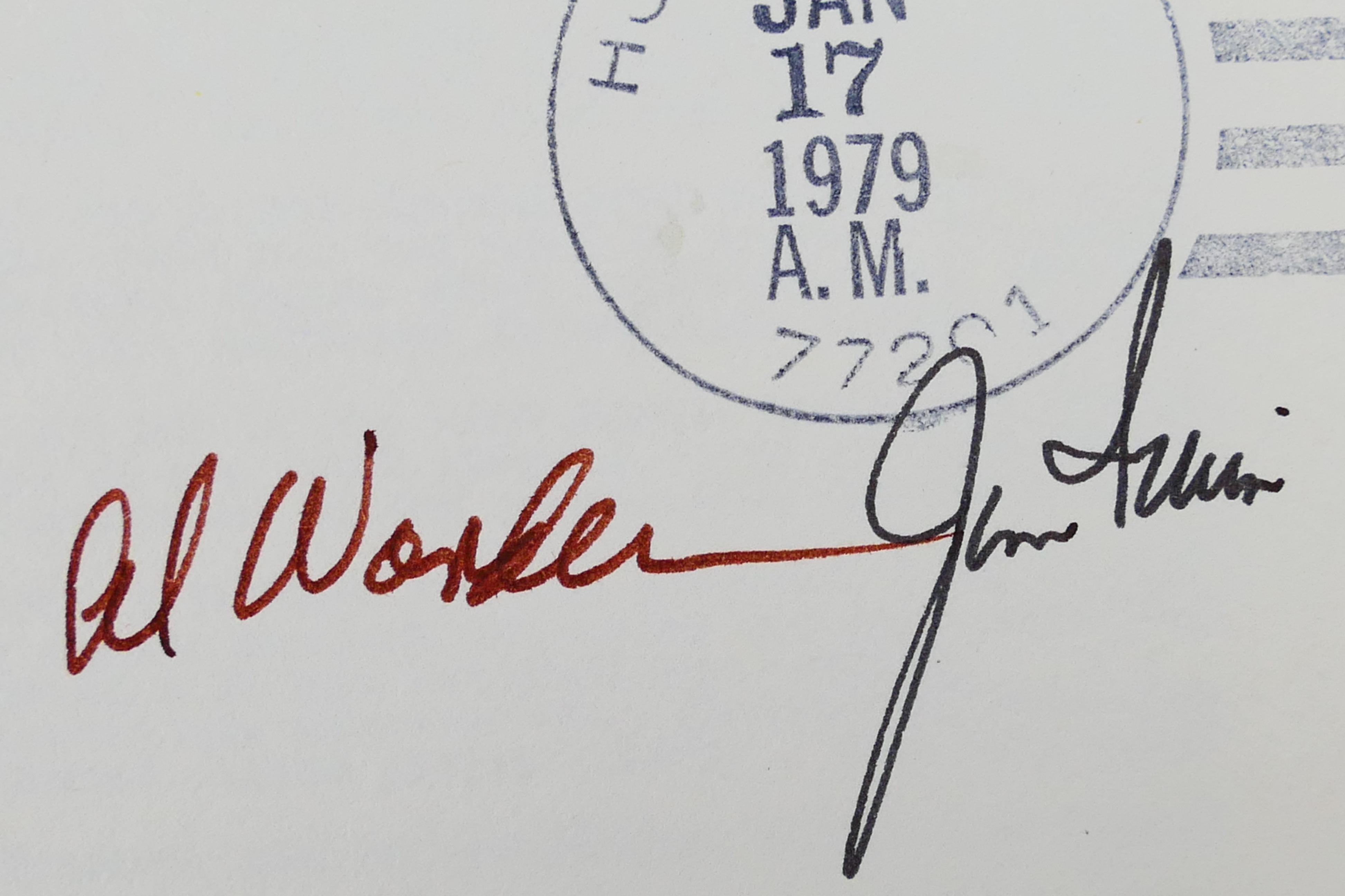 Astronauts autographs, James Benson Irwi - Image 3 of 7