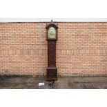 An 18th century 8-day longcase clock, 12