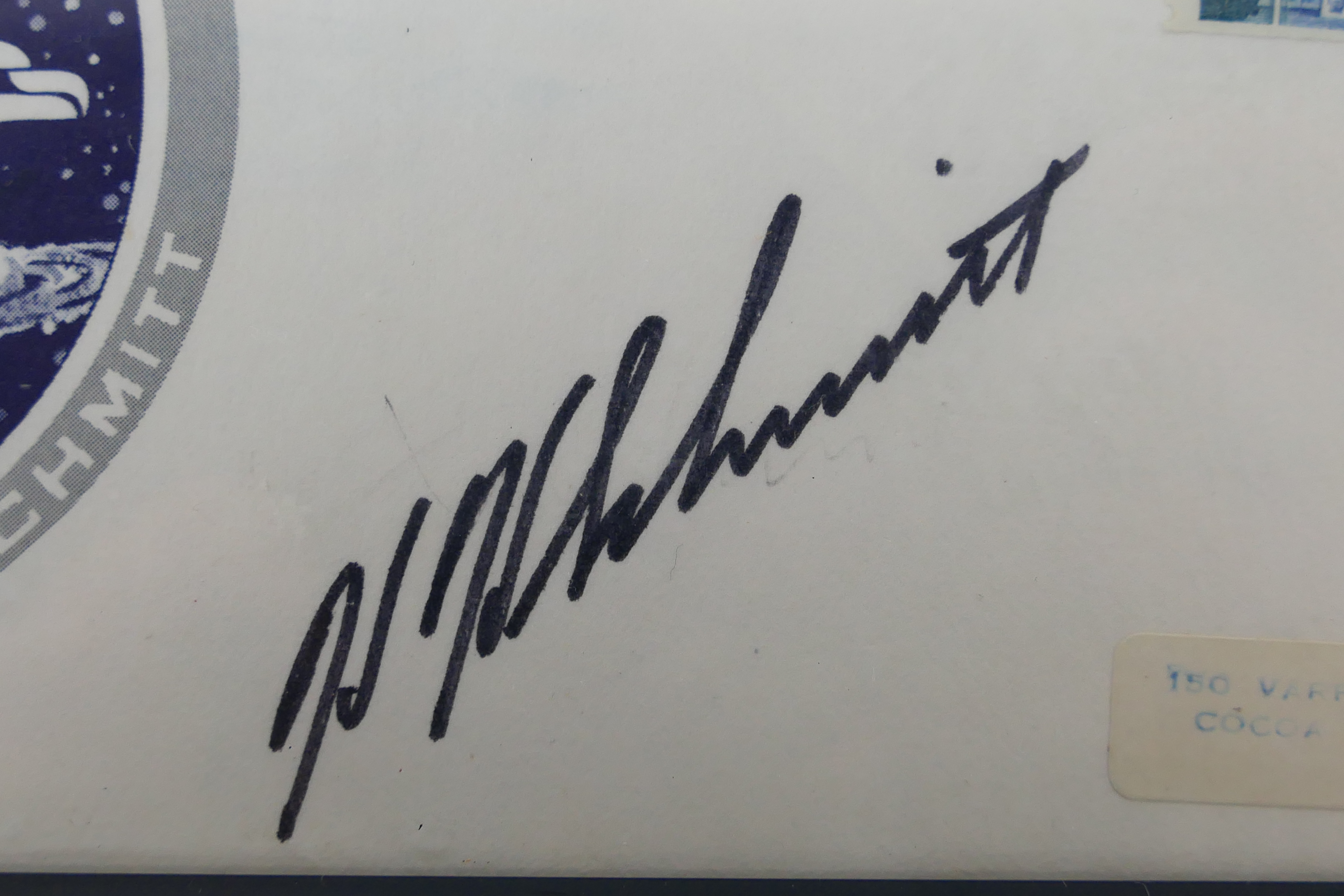 Astronaut autograph, Harrison Hagan Schm - Image 3 of 4