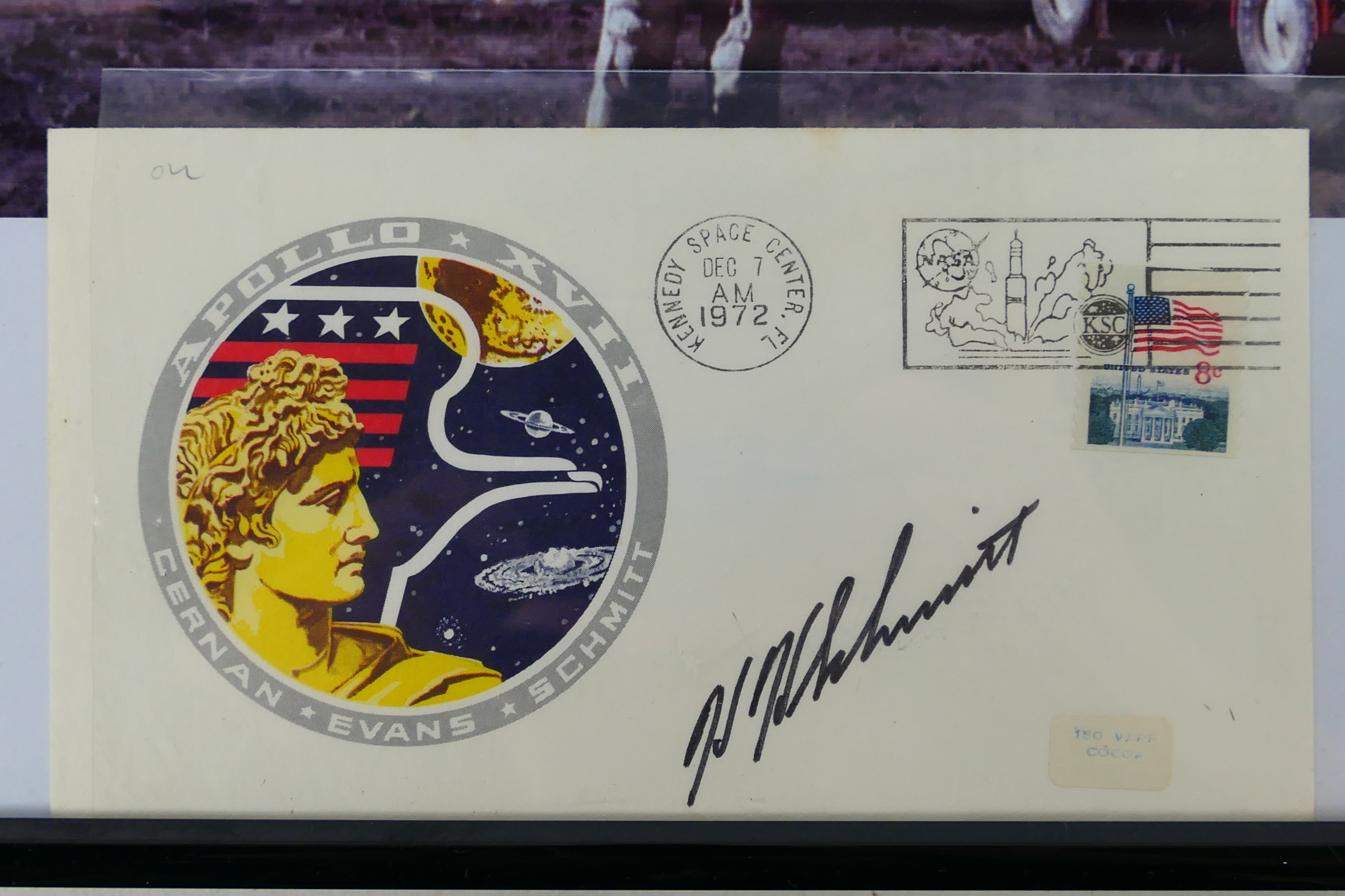 Astronaut autograph, Harrison Hagan Schm - Image 2 of 4