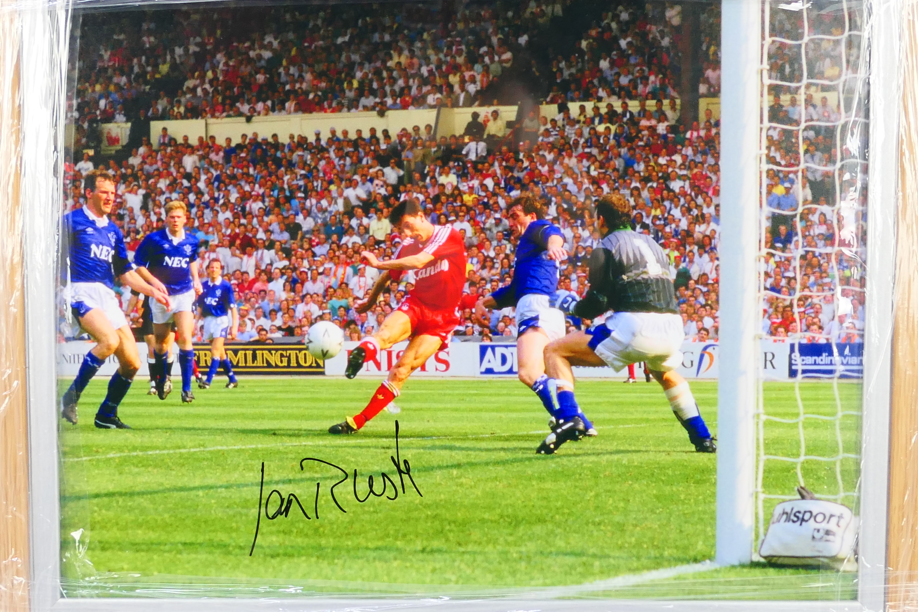 Signed Football Memorabilia - A photogra