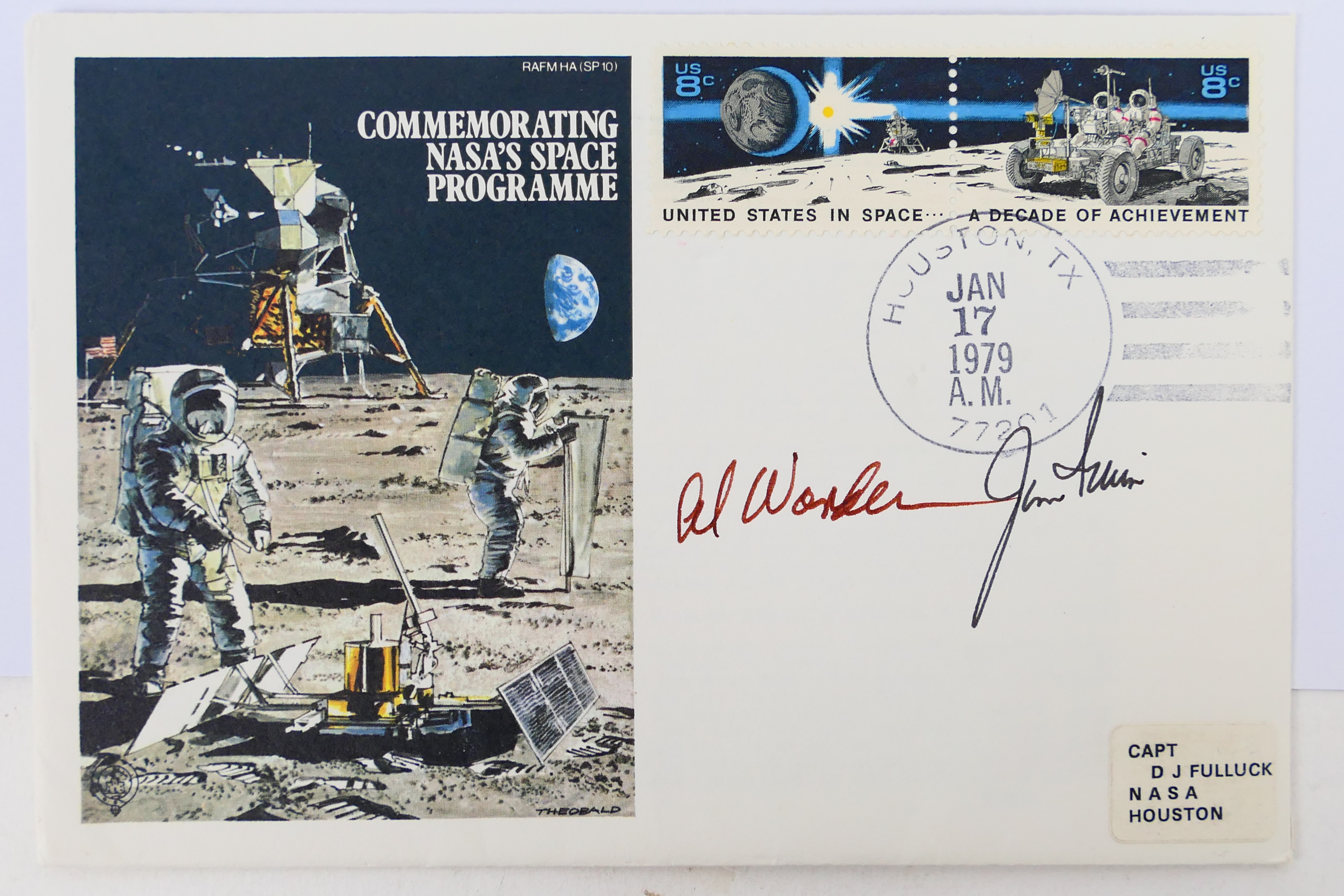 Astronauts autographs, James Benson Irwi - Image 2 of 7