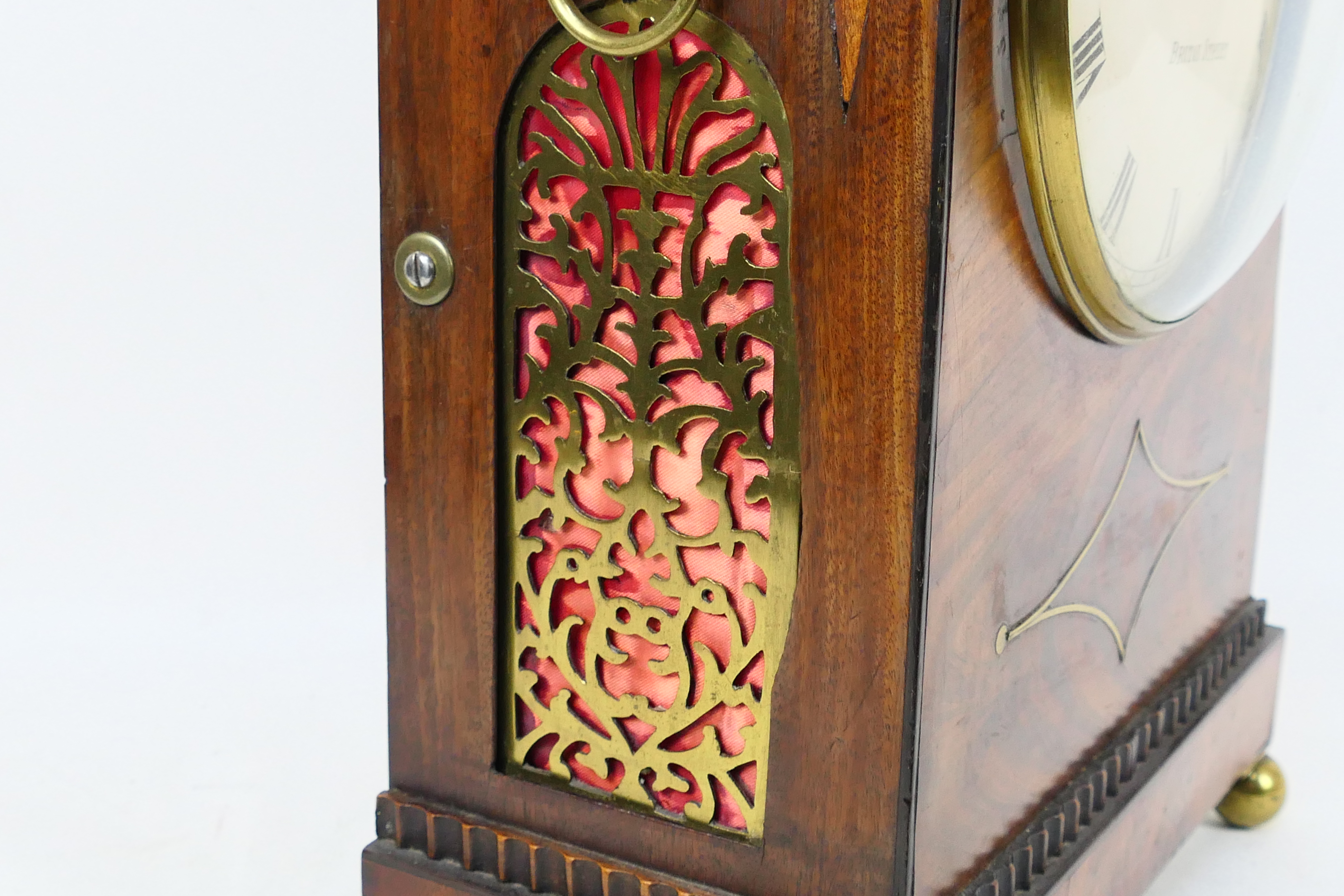 An early 19th century mahogany-cased arc - Image 5 of 11