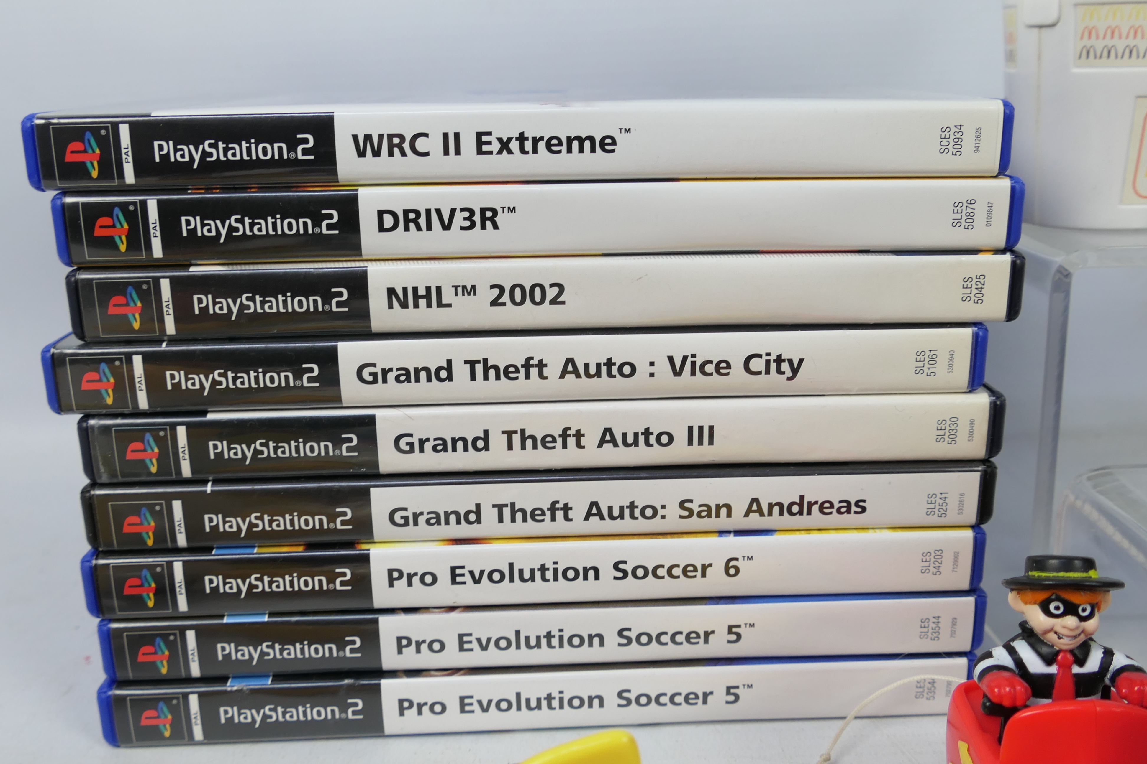 Sony - PlayStation 2 - McDonalds - Matchbox - 9 x cases PS2 Games, - Image 2 of 5