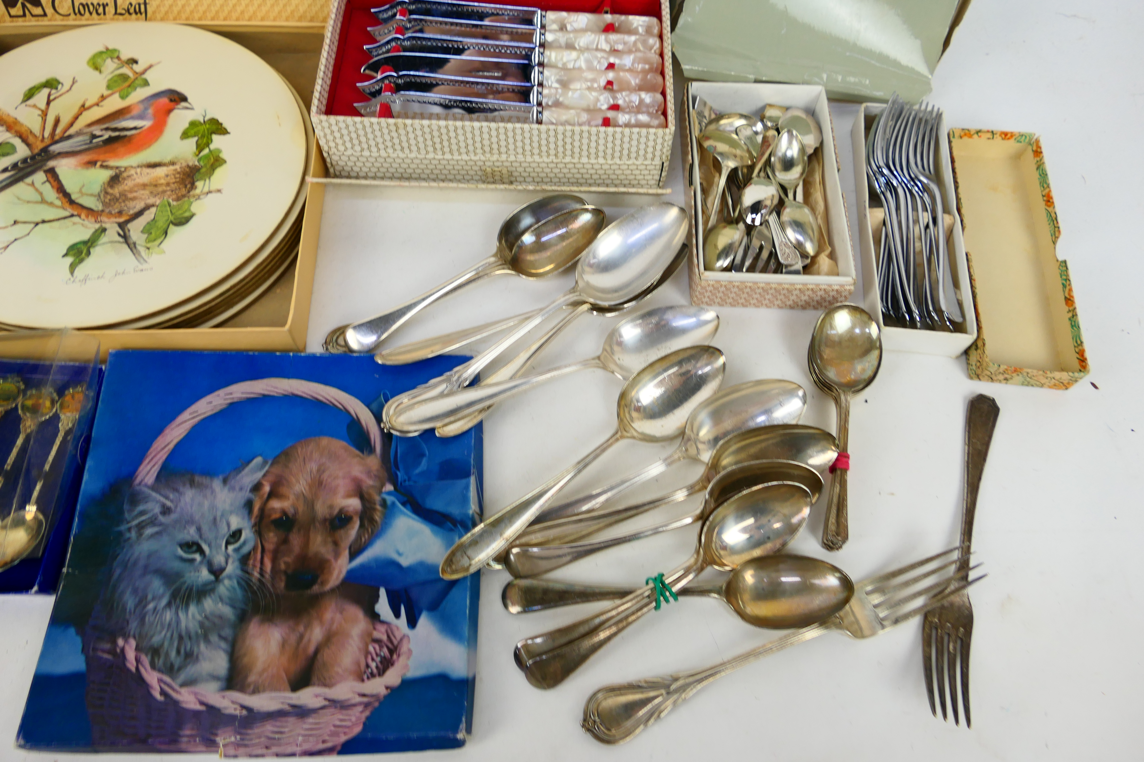 Lot to include various flatware, part bo - Image 4 of 5