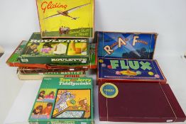 Spears - Berwick Games - Glevum - 11 x vintage board games including Tom & Jerry Tiddleywinks,