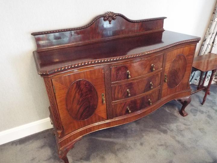 A 19th century mahogany sideboard, - Image 2 of 2