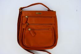 Nathalie Andersen - A brown/caramel Nathalie Andersen leather shoulder bag - Shoulder bag has one