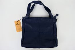 S-Zone - A dark blue handbag by S-Zone.