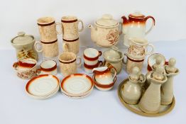 Ceramic table wares to include Royal Doulton Steelite and Churchill.