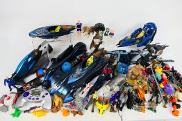 Hasbro - Corgi - Batman - A collection of figures and vehicles including several Batman items,
