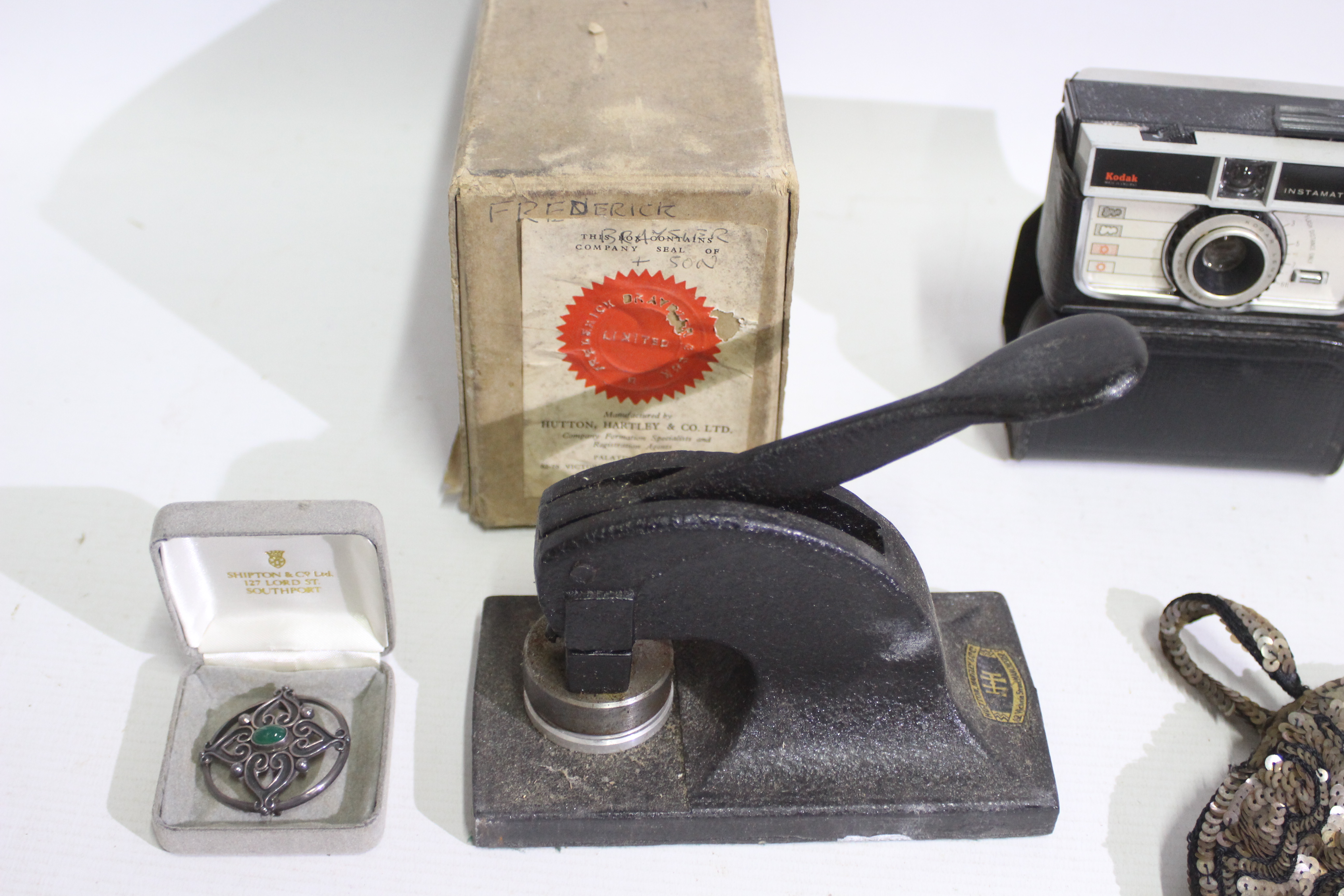 Lot to include costume jewellery, commemorative coins, Kodak camera, - Image 3 of 4