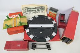 Hornby - A collection of boxed O gauge track items including a No.1 Level Crossing # 42320, a No.