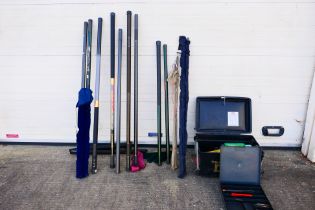 Fishing Poles - Angling Poles - Tackle Box.