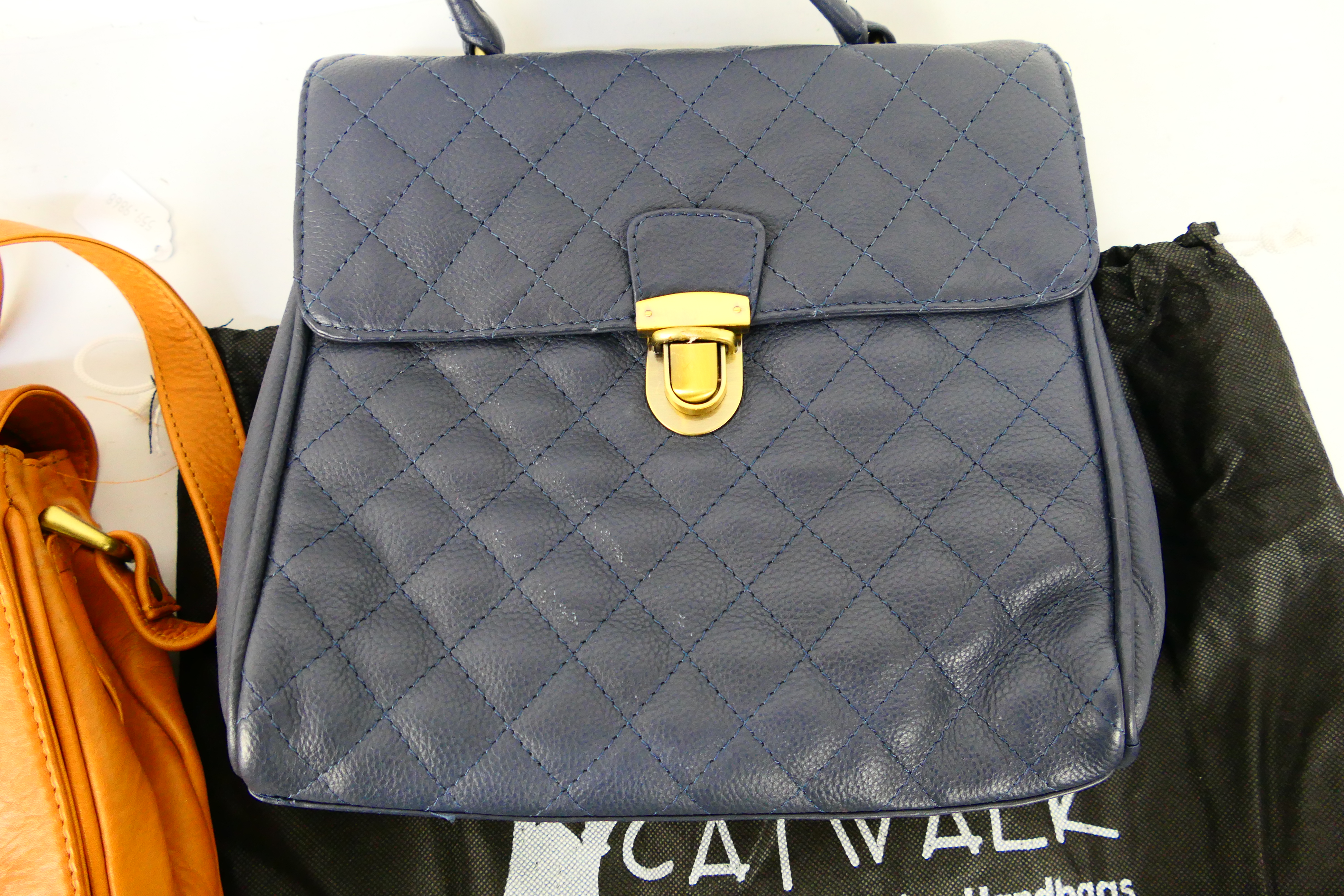 Catwalk Collection - Jobis - a Navy Blue Catwalk handbag, labelled with makers mark, - Image 2 of 8