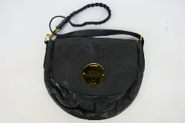 Mulberry - A mouse grey Mulberry leather handbag - Handbag has one interior zip pocket and one