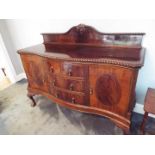 A 19th century mahogany sideboard,