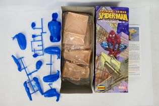 Spider Man - Marvel - Moebius. A boxed #907 Spider Sense Spider-Man All Plastic Assembly Model Kit.