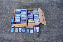 A collection of cassettes comprising audio books to include Star Wars, Star Trek, Dr Who, music,