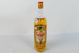 A 75cl bottle of Grant's whisky, 43% abv, specially bottled for Gulf Air.