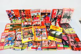 Liverpool Football Club - A good collection of programmes, 1970's and later.