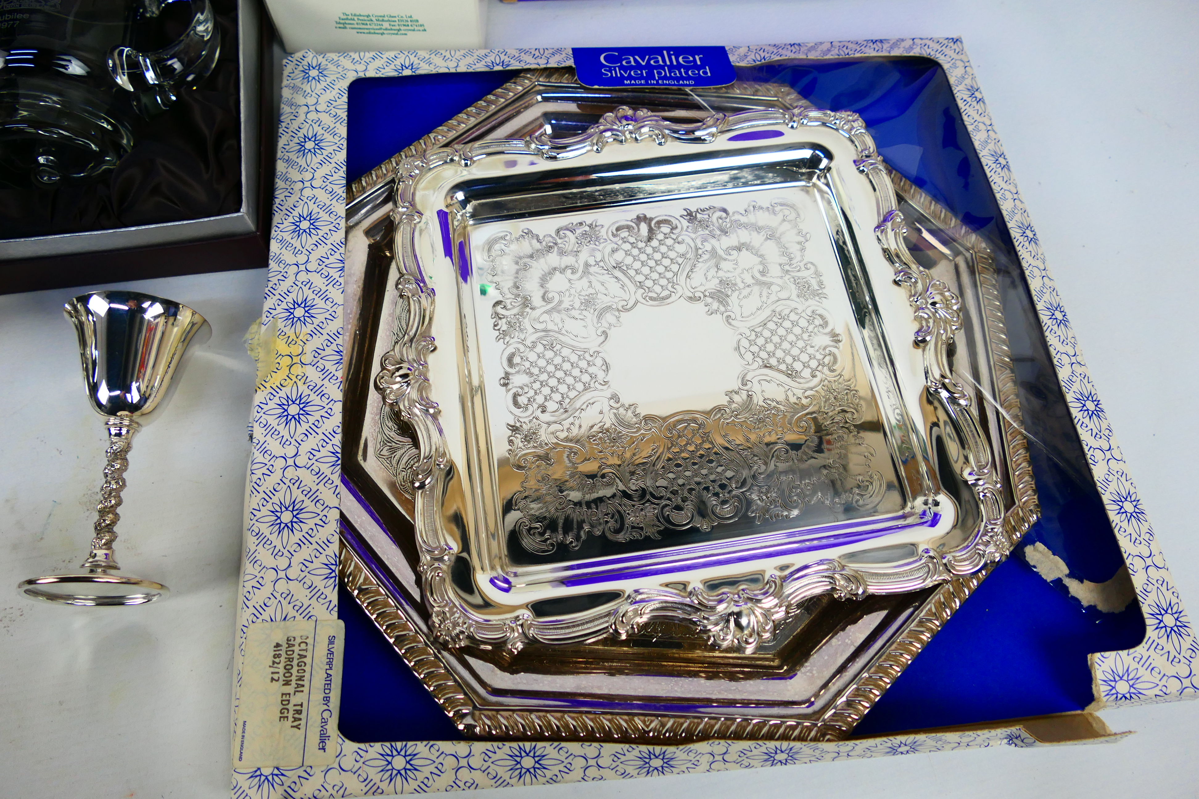 A quantity of plated ware and boxed crystal wares. - Image 6 of 7