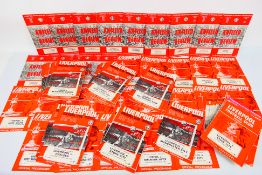 Liverpool Football Club - A collection of home programmes from the 1960's, league games,