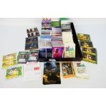 Trade Cards - A large quantity of cards to include Lord Of The Rings, Hook, Thunderbirds, Dr Who,