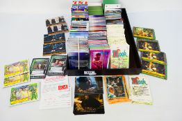 Trade Cards - A large quantity of cards to include Lord Of The Rings, Hook, Thunderbirds, Dr Who,