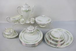 Wedgwood - A quantity of dinner and tea wares in the Westbury pattern, in excess of thirty pieces.