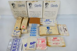 Riddiford's Ices Ltd - A collection of Riddy's packaging materials, boxes, wrappers and similar.