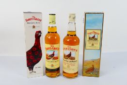 Two 70cl bottles of Famous Grouse whisky, 40% abv, each contained in carton. [2].