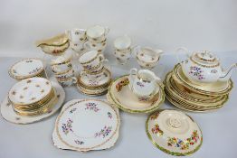 Mixed dinner and tea wares to include Royal Grafton, Johnson Brothers and other. [2].