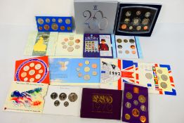 A Royal Mint Proof Set 2000, a further quantity of brilliant uncirculated coin sets for 1992, 1994,