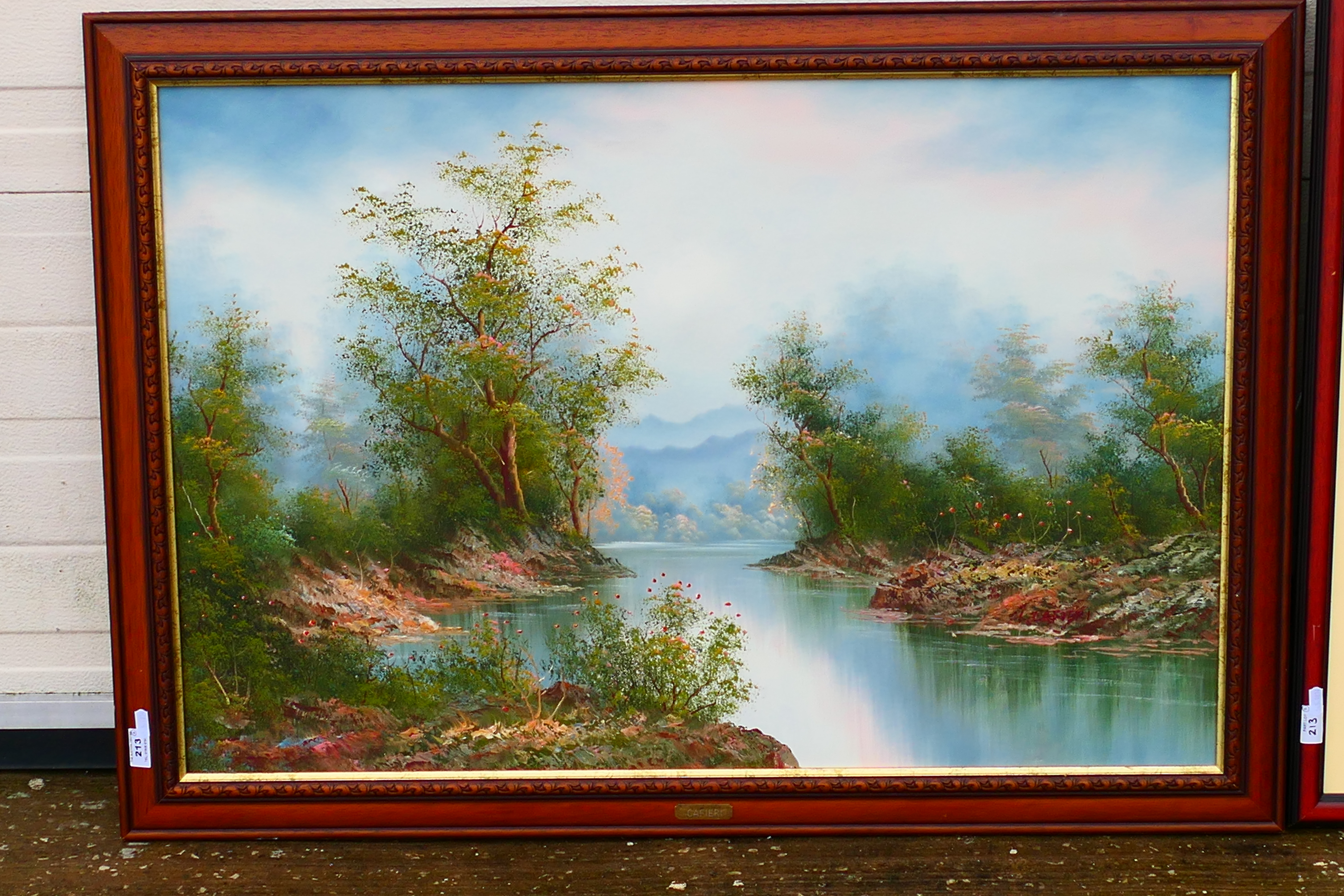 A framed print after Willem de Beer entitled Lord Of The Rainforest, - Image 2 of 5