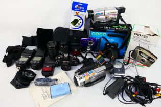 Photography - A collection of cameras, camcorders and accessories.