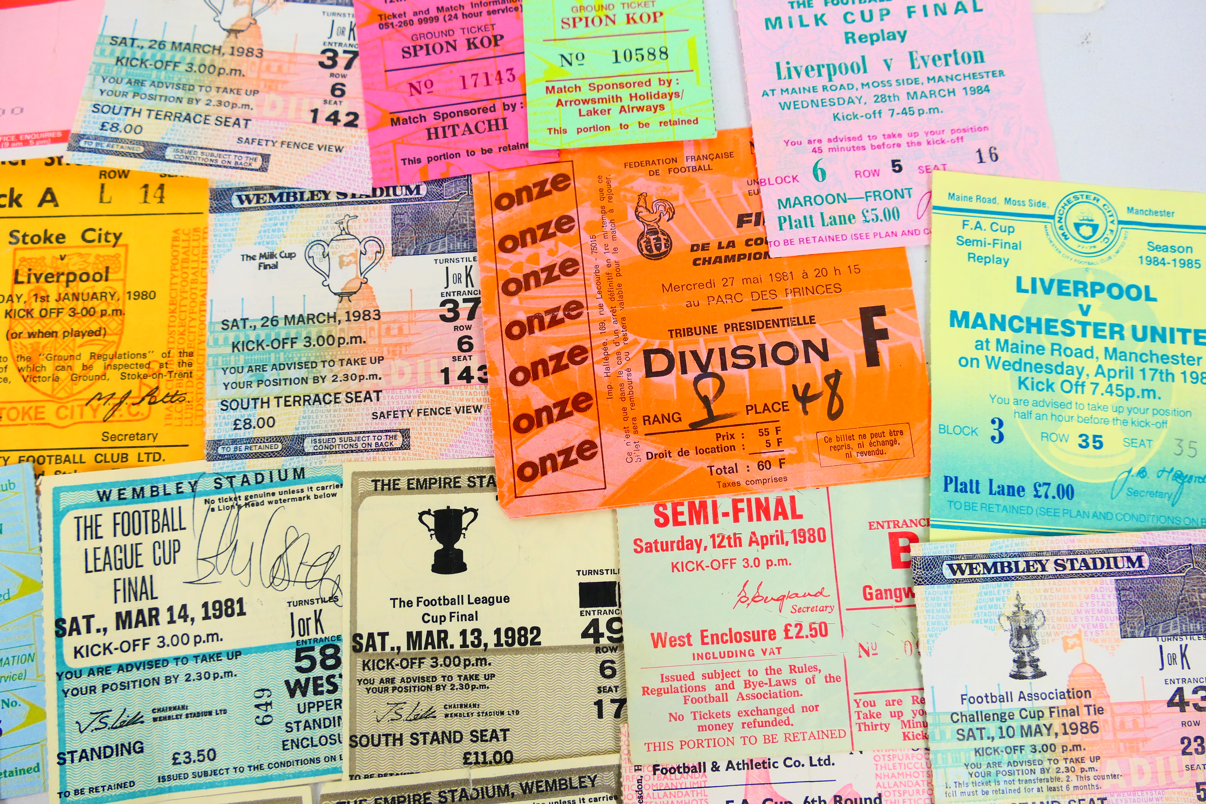 Liverpool Football Club - A collection of ticket stubs, 1960's and later , home games, - Image 9 of 10