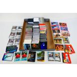 Trade Cards - A large quantity of cards to include The Lord Of The Rings, The Hobbit, Star Trek,