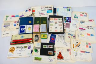 Philately - A small quantity of stamps, first day covers (GB and Norwegian),