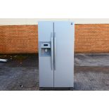 A Daewoo Electronics American style fridge freezer, model DRS31PSMI,