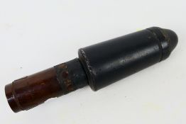 A World War Two (WW2 / WWII) German high explosive rifle/hand grenade,