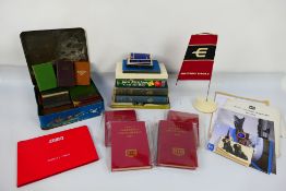 Lot to include Cope's Racegoer's Encyclopaedias, vintage diaries, aviation ephemera and other.