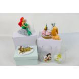 Disney - Three boxed Disney Magical Moments figures / groups comprising Lady And The Tramp,