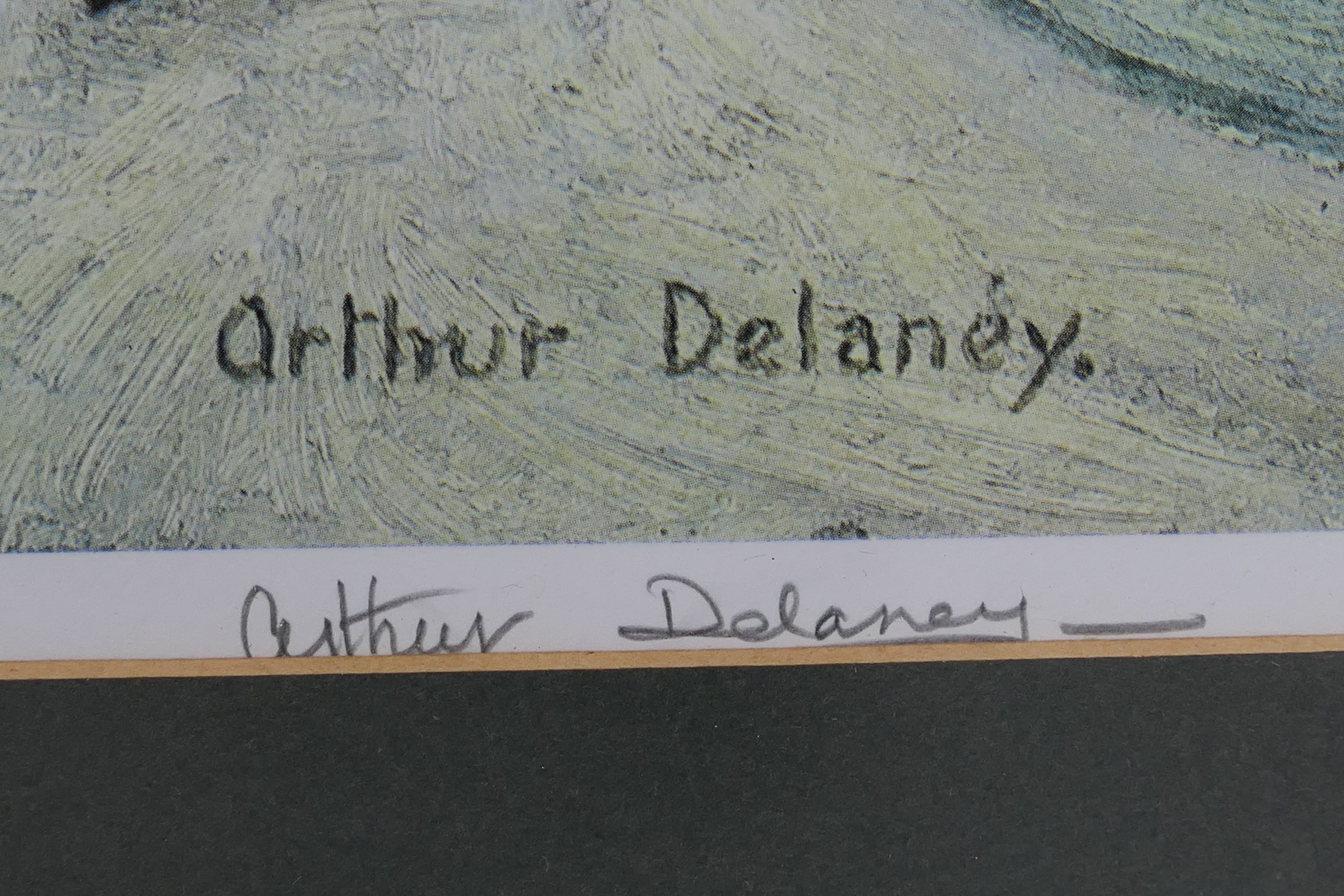 An Arthur Delaney pencil signed print, Ardwick Empire, Manchester, blind stamp lower left, - Image 3 of 3