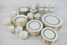 A quantity of Royal Doulton dinner an tea wares in the Rondelay pattern, approximately 90 pieces.