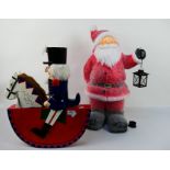 Christmas Decorations - A Father Christmas figure,