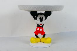 Disney - A Mickey Mouse cake stand, approximately 24 cm (h),