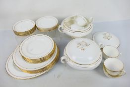 Royal Worcester - A collection of Contessa pattern dinner and tea wares, in excess of thirty pieces.