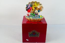 Disney - A boxed Enesco Disney Showcase Collection Little Mermaid model, Seashell Scenario.