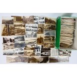 Deltiology - In excess of 500 early to mid-period UK topographical cards to include real photos and